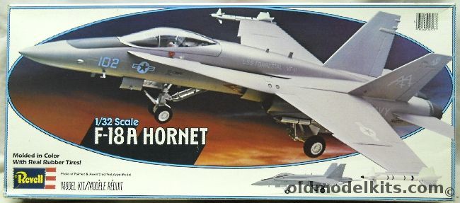 Revell 1/32 F-18A Hornet - VF-11 USS Forrestal, 4707 plastic model kit